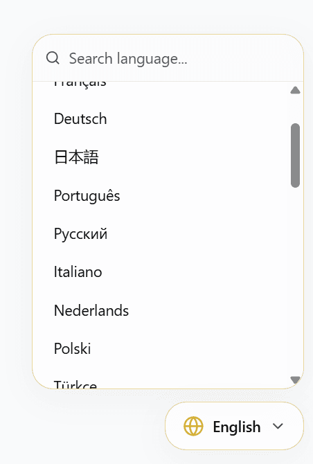 33+ Languages & Growing